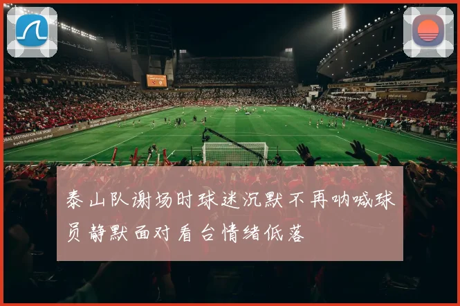 泰山队谢场时球迷沉默不再呐喊球员静默面对看台情绪低落